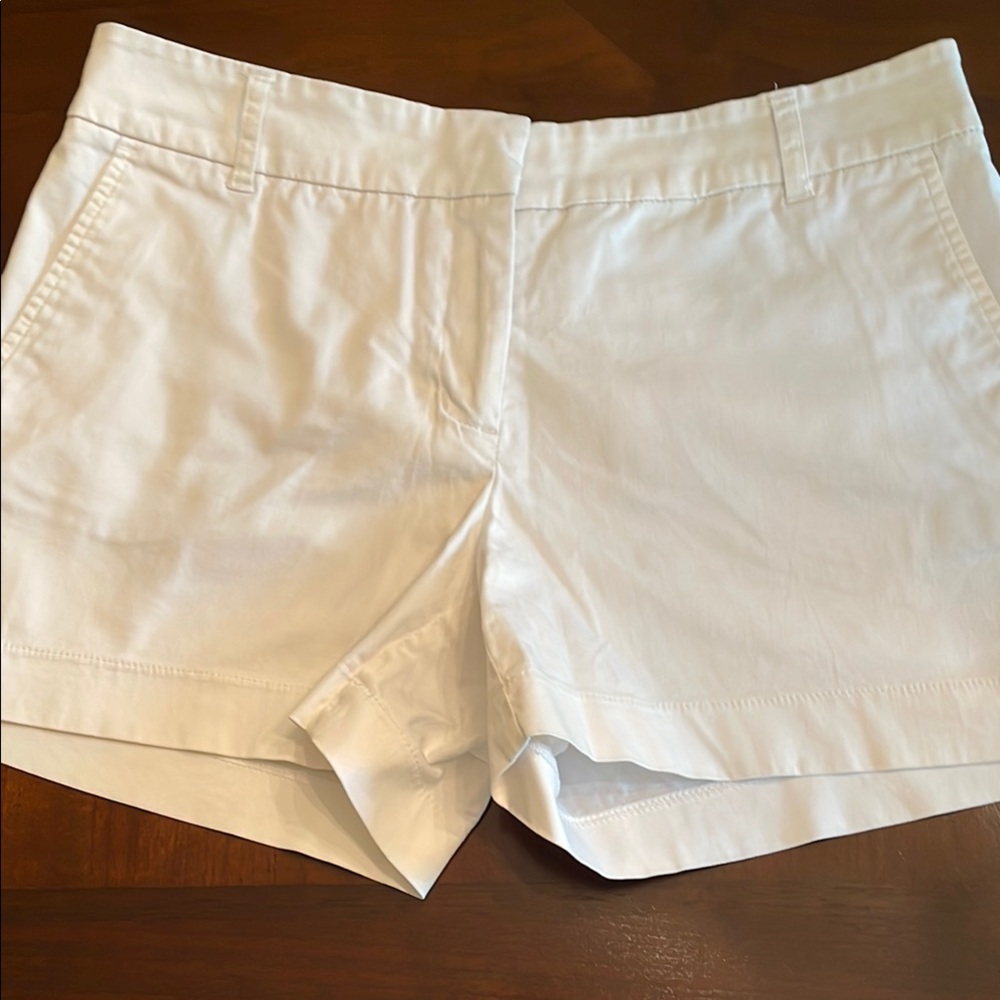 Classic White Women's Shorts